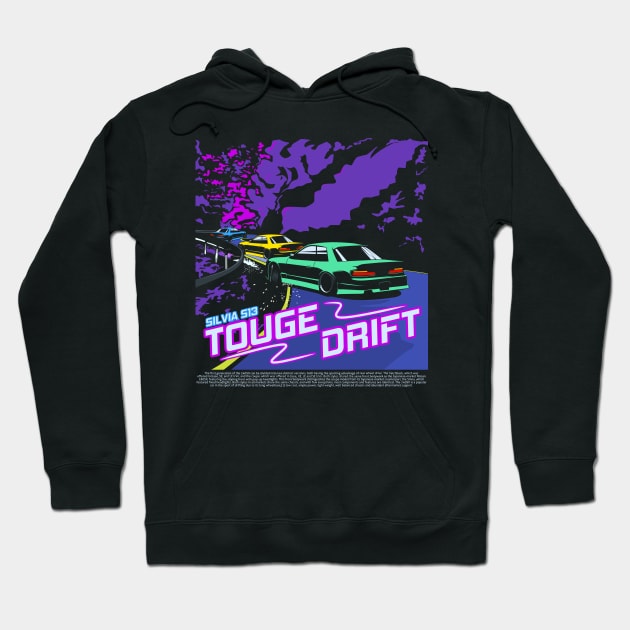 S13 Gang Touge Drift Hoodie by Rezall Revolution